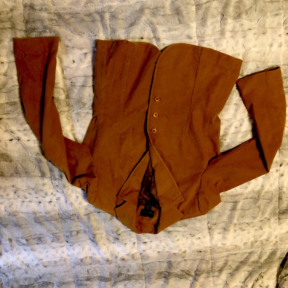 Corduroy tan jacket